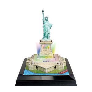 3D Statue of liberty with led