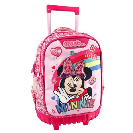 Σχολική Τσάντα Τρόλεϊ Δημοτικού Disney Minnie Mouse Oh My Minnie Must