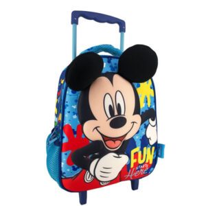 Σχολική Τσάντα Τρόλεϊ Νηπίου Disney Mickey Mouse Fun Starts Here Must