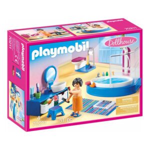 Playmobil Dollhouse Πολυτελές Λουτρό με Μπανιέρα 70211