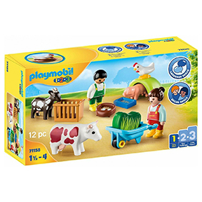 Playmobil 1.2.3 Διασκέδαση στη Φάρμα 71158