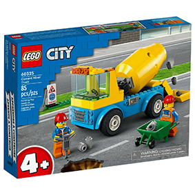 Lego City: Cement Mixer Truck 60325