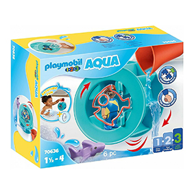 Playmobil 123 Aqua Νερόμυλος με καρχαριάκι 70636