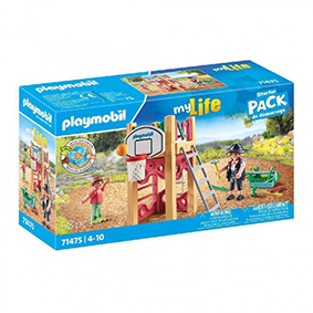 Playmobil My Life Starter Pack Εργασίες Επισκευής Παιδικής Χαράς 71475