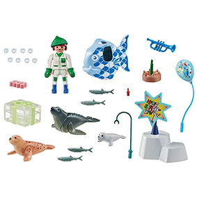 Playmobil My Life Gift Set Πάρτυ στο ενυδρείο με τις φώκιες 71448