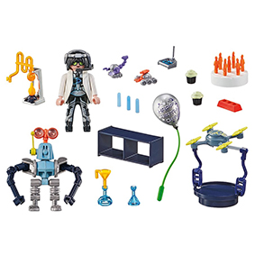 Playmobil My Life Gift Set Πάρτυ στο εργαστήριο του τρελοεπιστήμονα 71450