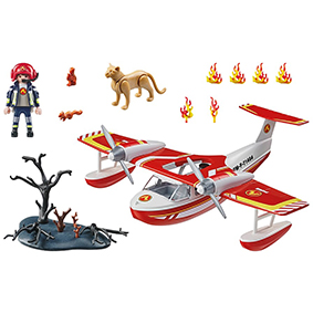 Playmobil Action Heroes Πυροσβεστικό υδροπλάνο 71463