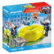 Playmobil Action Heroes Πυροσβέστες με στρώμα διάσωσης 71465