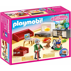 Playmobil Dollhouse Σαλόνι Κουκλόσπιτου