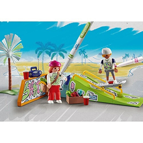 Playmobil Color Πάρκο Skate