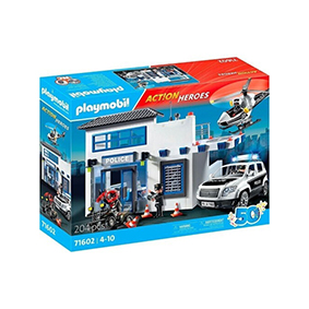 Playmobil Action Heroes Τμήμα Περιπολικό Ελικόπτερο