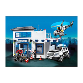 Playmobil Action Heroes Τμήμα Περιπολικό Ελικόπτερο