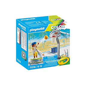 Playmobil Color Προπόνηση Μπάσκετ