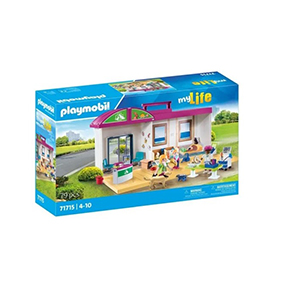 Playmobil MyLife Βαλιτσάκι Κτηνιατρική Κλινική